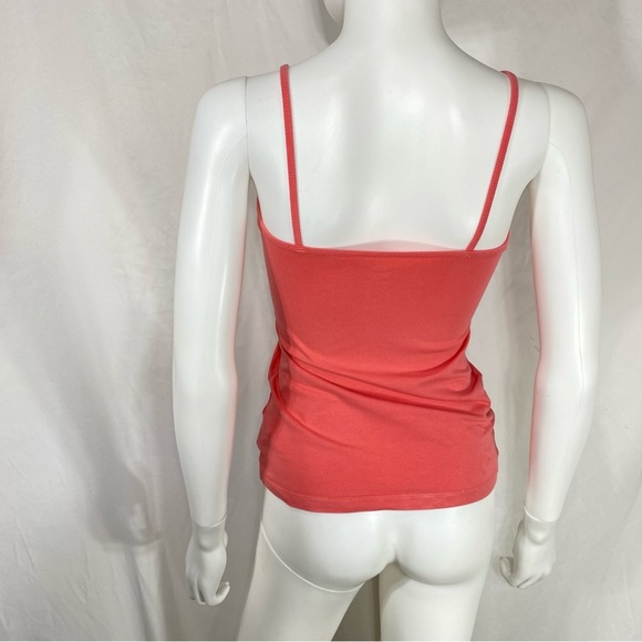 Old Navy Fitted V-Neck Strappy Pink Tank - Picture 3 of 6